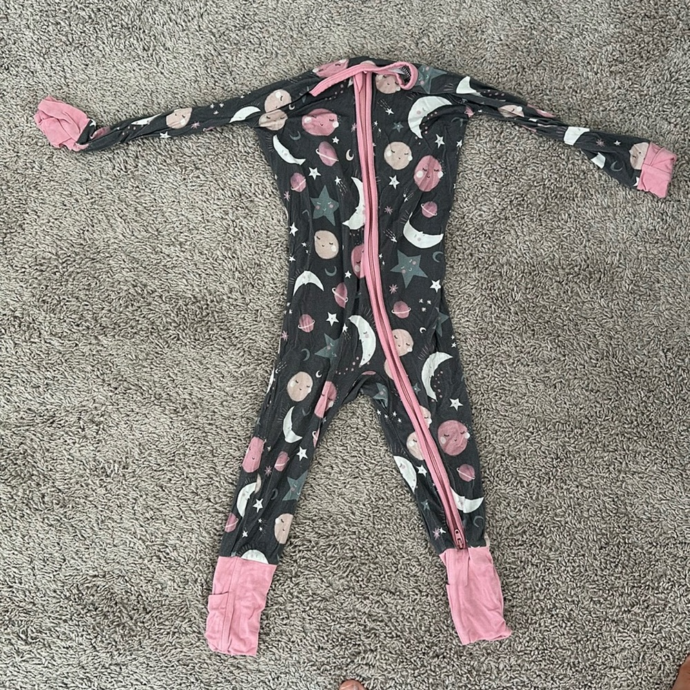 Little sleepies convertible pajamas 12-18 months.
